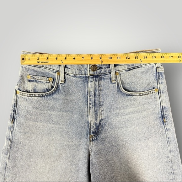 Rag & Bone Andi Ankle-Length Wide Leg Jeans Cecilia Sz 31 - Picture 14 of 16